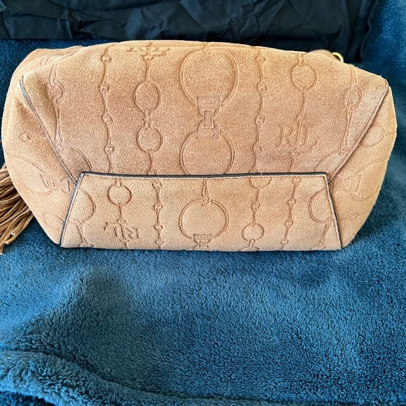 Ralph Lauren suede purse - Picture 3 of 6